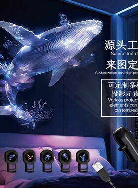 Star Projector Light 星空灯月球灯卧室LED小夜灯网红背景灯