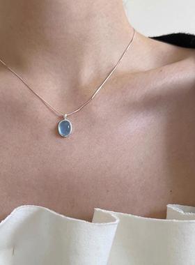 Necklace women fashion snake bone chain项链女小众设计感