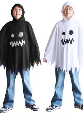 Halloween children's costume grimace ghost cloak南瓜套装