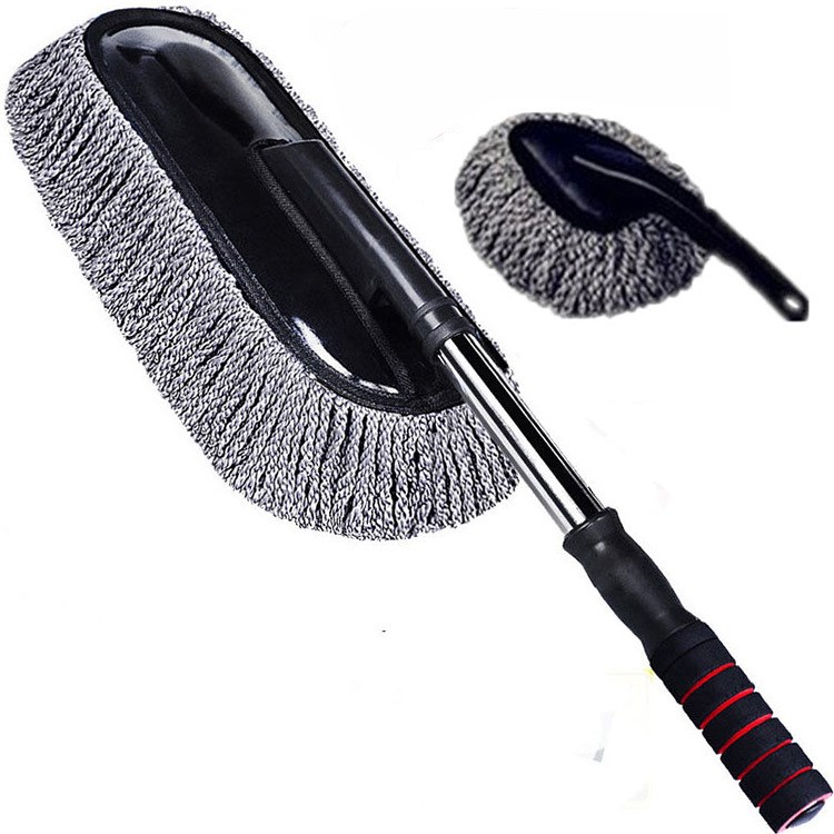 Car wash mop retractable car wax brush cleaning tool汽车蜡刷