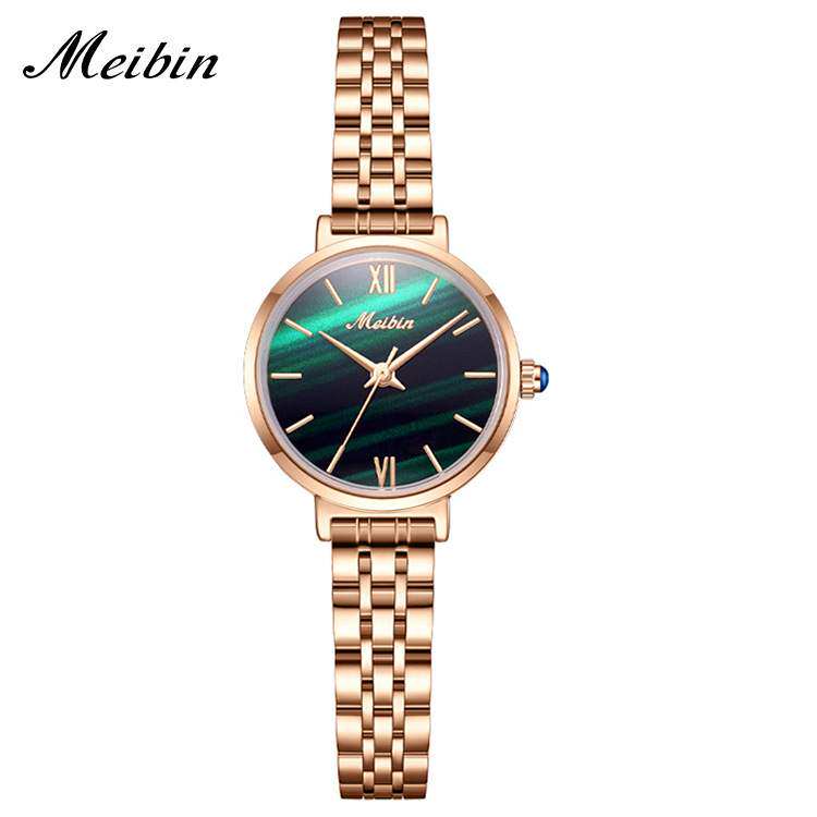 美宾品牌时尚手表抖音网红直播爆款潮流个性简约石英女腕表
