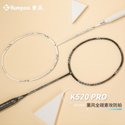 薰风全碳素纤维K520羽毛球拍