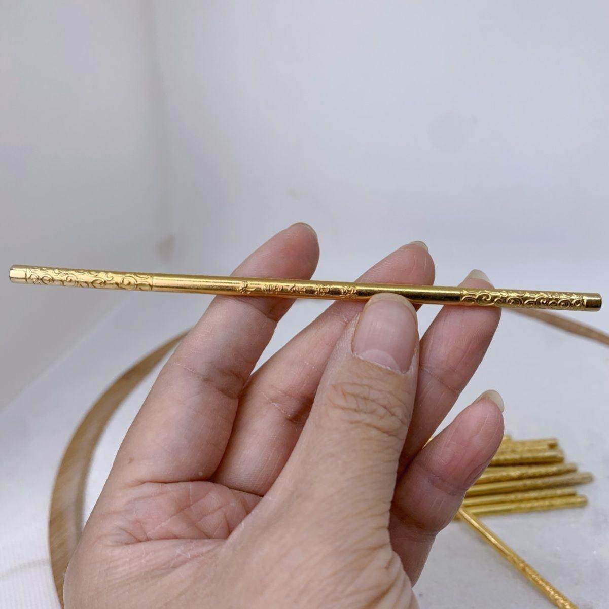 金箍棒纯铜实心如意金箍棒纯铜如意金箍棒迷你金箍棒摆儿童玩具棒,家居饰品,装饰摆件,淘宝优惠券,粉丝福利购,淘宝优惠卷