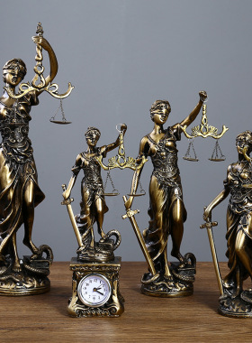 仿铜女神忒弥斯雕塑雕像