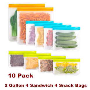 Reusable Food Storage Bags Freezer Bags Lunch Bag Sandwich