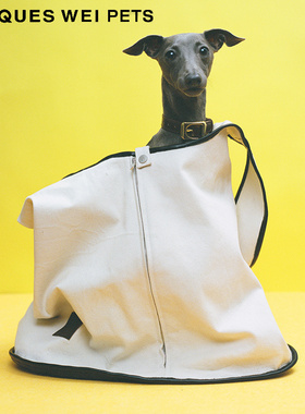 jacques wei pets设计师官方店2023aw托特宠物便携包