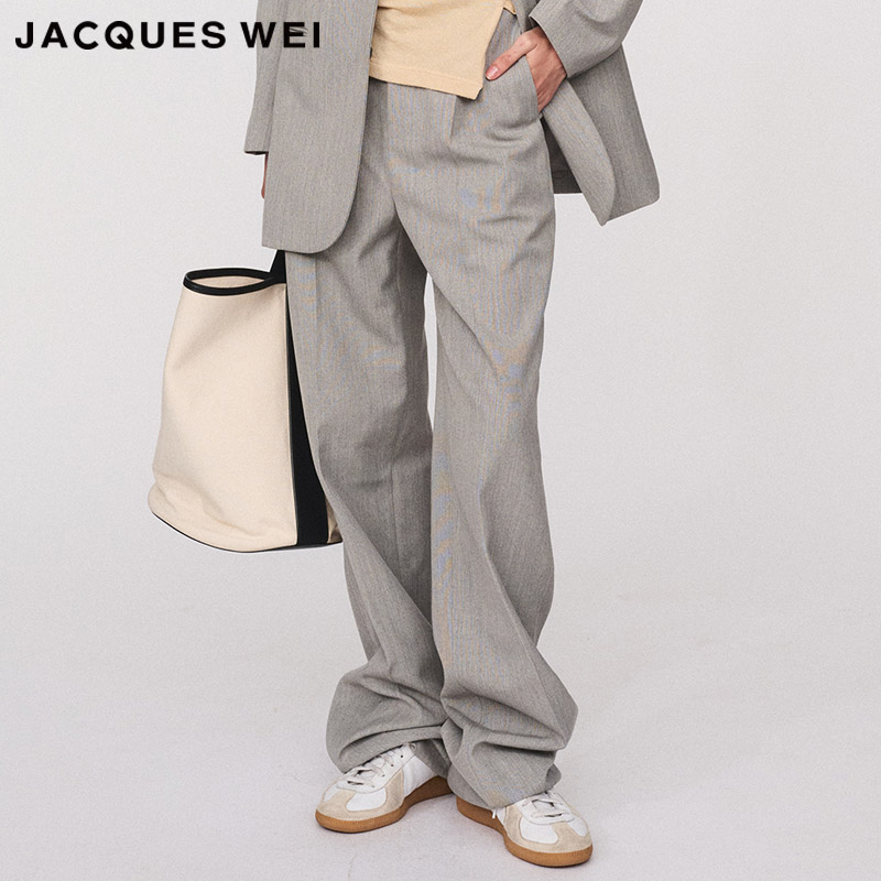 JACQUESWEI垂感西装长裤