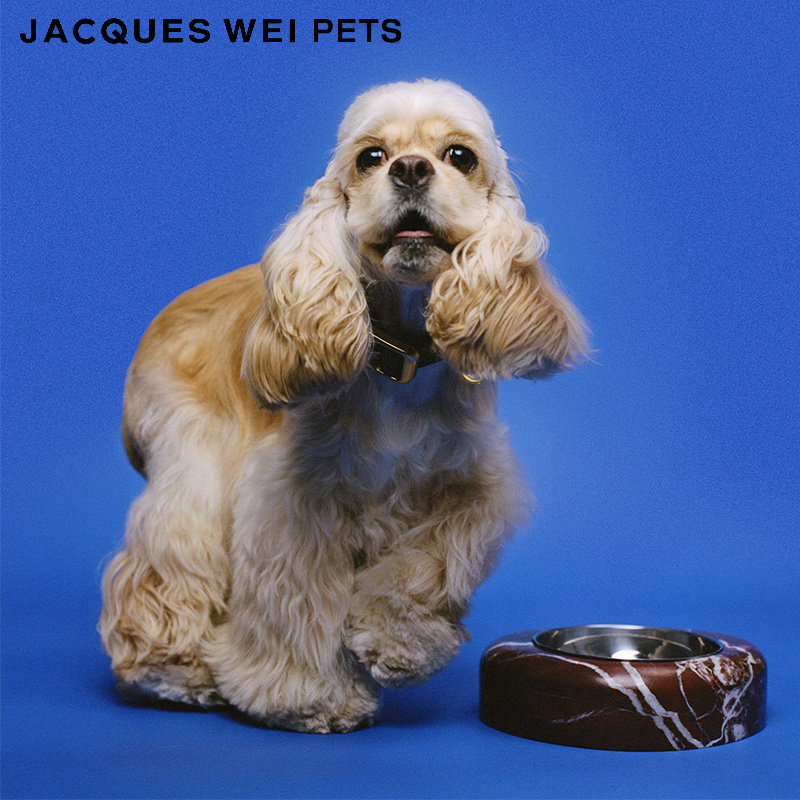 jacquesweipets大理石宠物碗