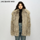 羊皮夹克 JACQUES WEI 设计师官方店2023AW秋冬经典 长毛皮草