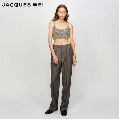 JACQUESWEI灰色海葵吊带