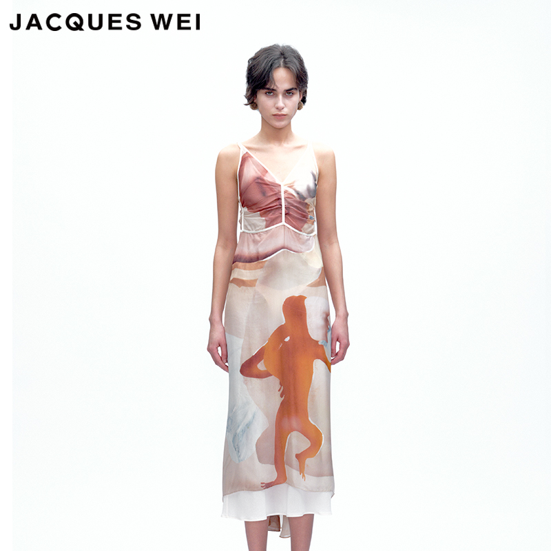JACQUESWEI2025春夏新品连衣裙