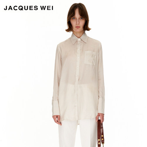 JACQUESWEI天鹅印花衬衫