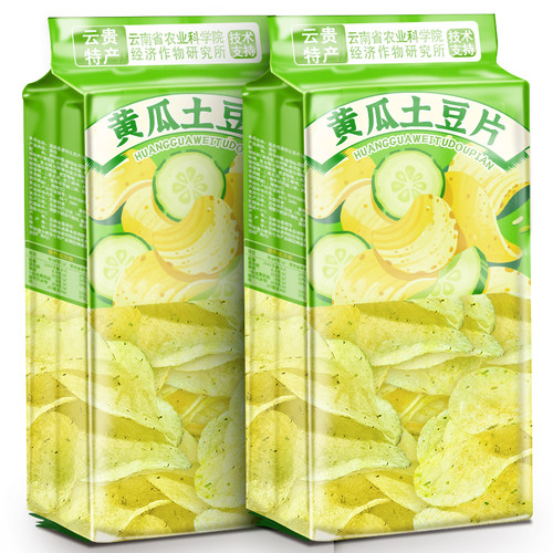 农科院黄瓜味土豆片薯片洋芋片