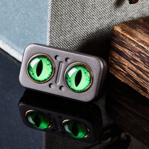 猫头鹰金属指尖啪啪币EDC解压