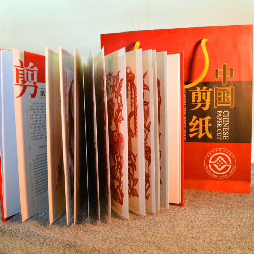 十二生肖剪纸画手工艺北京送老外