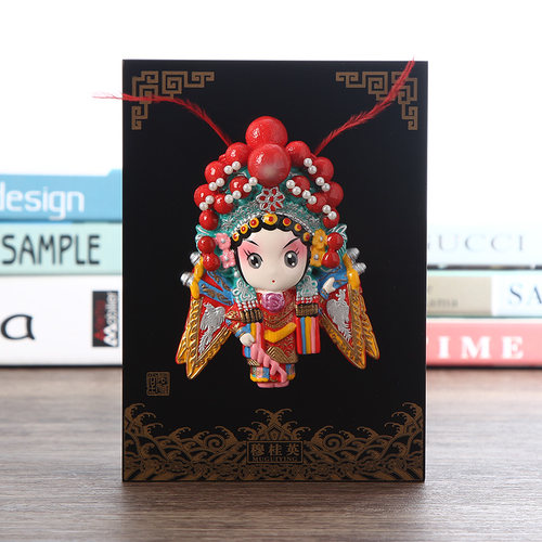 中国特色礼品民间手工艺京剧脸谱