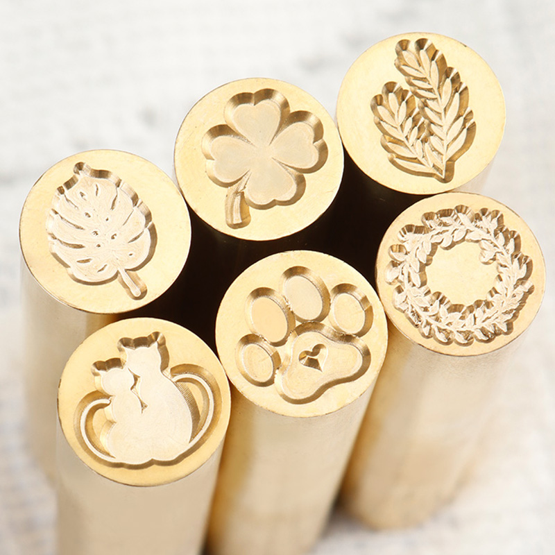 shinmor迷你铜柱火漆印章