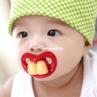 1 X Baby Kid Toddler Infant Funny Dummy Dummies Pacifier Nov