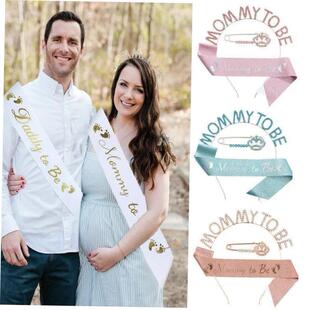 New 3pcs/set Baby Shower Mommy To Be Birthday Party Headband
