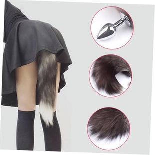 Plug Butt Metal Fox Products Anal Adult Sex Tail