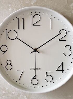 10 inches silent wall clock bedroom living room colorful