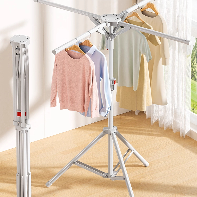 折叠晾衣架落地室内家用小型阳台