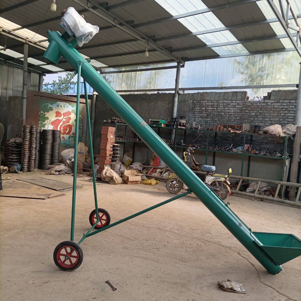 饲料提升机上料机螺旋输送机玉米粮食砂浆螺旋绞龙不锈钢定制