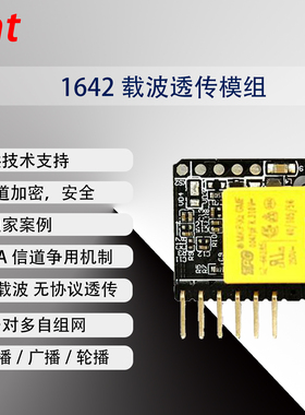 Eastsoft东软载波 ES1642-C小型化低功耗窄带电力线载波通信模块