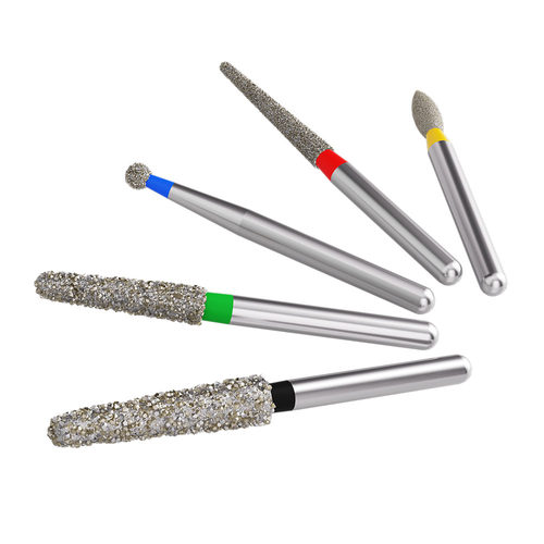 葆丰金刚砂车针  备牙车针  嵌体 贴面备牙金刚砂车针 5支/板