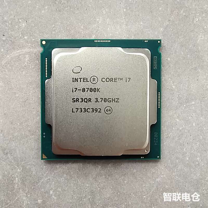 议~价Intel i7-8700K 原装二手拆机CPU，实物拍摄，有维修，翻新图片