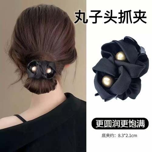 简约抓夹女高级感2026新款发夹气质防滑头饰后脑勺丸子头神器发饰