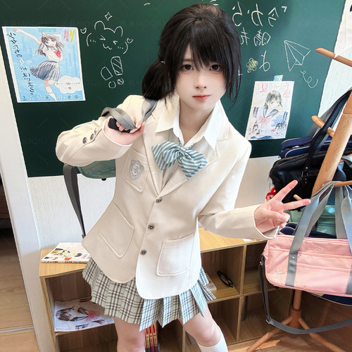 JK制服原创设计波塞冬日系学院风