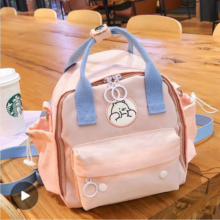 妈咪包小号多功能2020新款时尚母婴包手提轻便双肩背包斜挎外出包