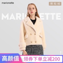 流行款 外套短款 时尚 秋冬修身 2019新款 小个子百搭 韩版 毛呢衣服女装