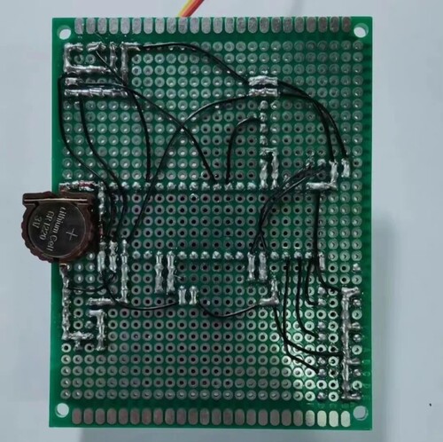 基于LED点阵显示的日历时钟蓝牙WIFILED点阵智能计时