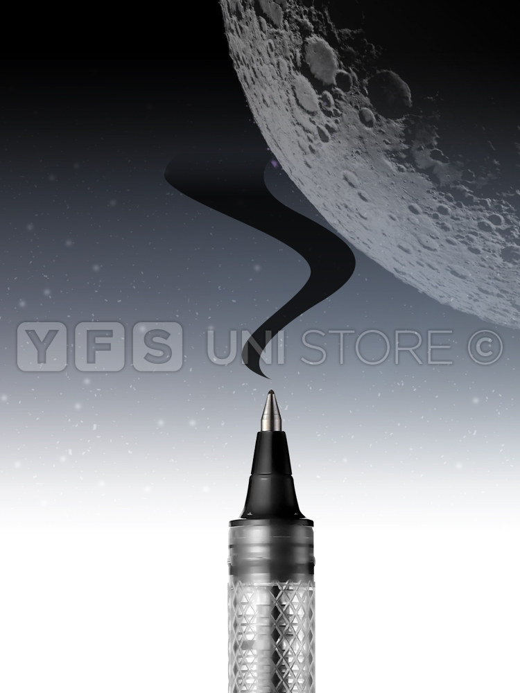 YOUFAN 전문 일본 수입 UNI MITSUBISHI UB-200 서명 펜 0.8 비즈니스 사무용품 UB-205 직선 액체 젤 펜 0.5 교체 가능한 코어가 있는 학생용 총알 잉크 펜