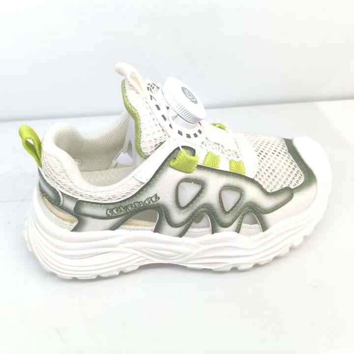 2024夏季七波辉童鞋男童休闲网面运动鞋儿童框子鞋镂空大网鞋凉鞋