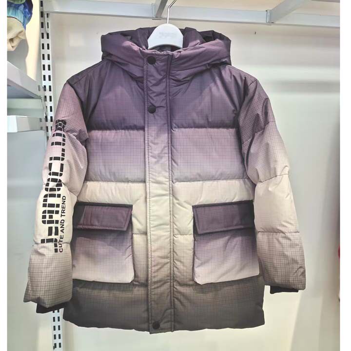 冬季剑桥男童羽绒服外套
