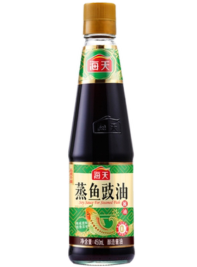 海天蒸鱼豉油450ml去腥炒菜凉拌