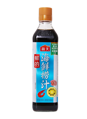 海天海鲜捞汁450ml凉拌菜调味料汁柠檬虾鸡爪生腌小海鲜捞拌汁料