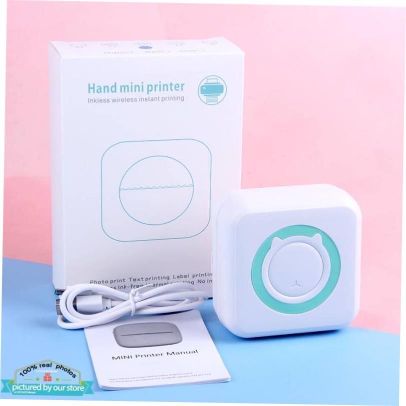 Mini Portable Thermal Photo Printer 200dpi Pocket Printing