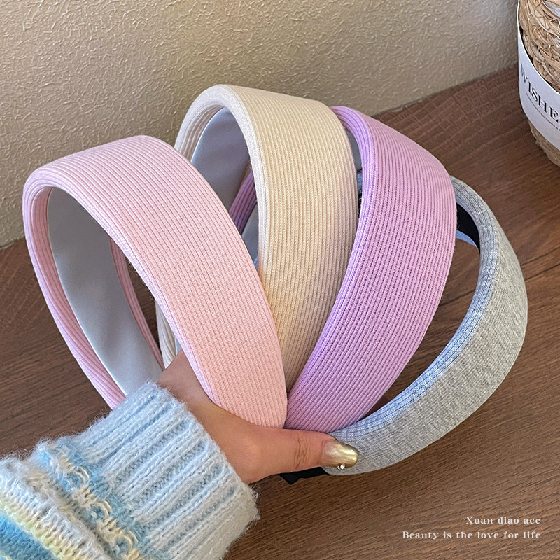 柔软毛线针织海绵发箍