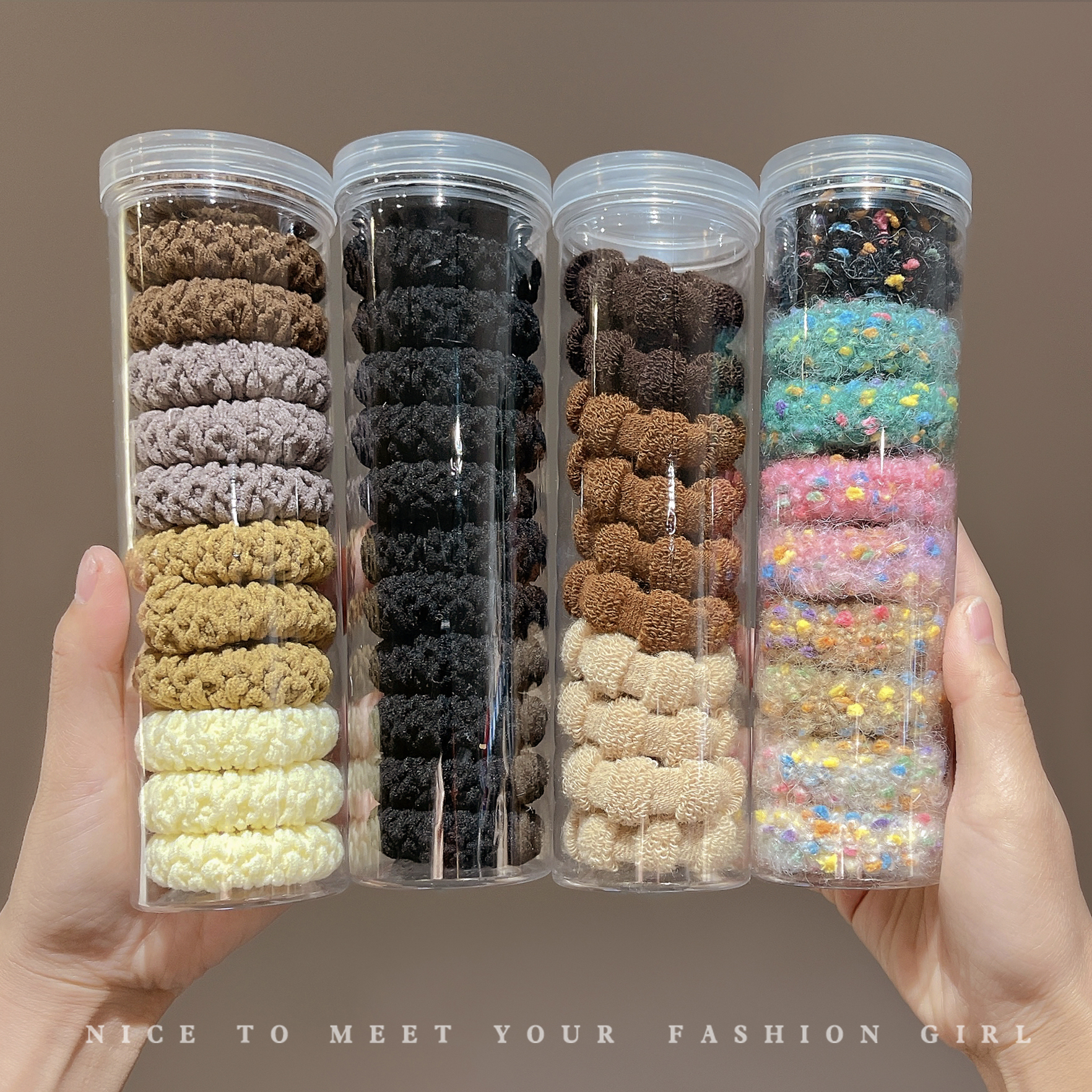 加粗高马尾发绳高弹力耐用