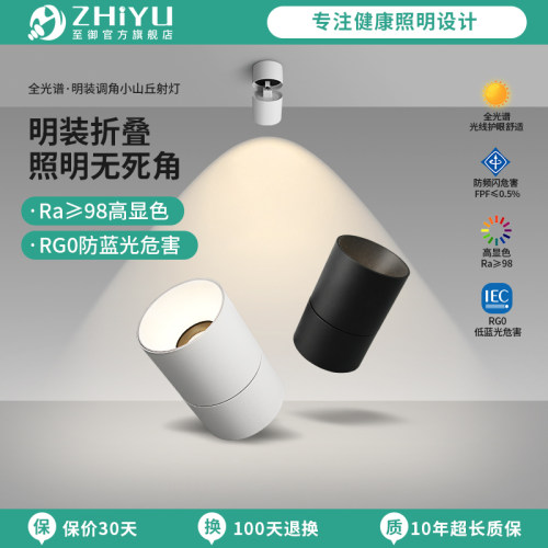 至御明装小山丘射灯全光谱护眼