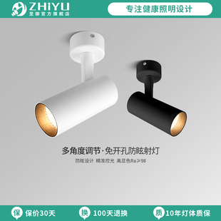 至御照明小山丘射灯led客厅背景墙壁画高显色家用cob明装 射灯153