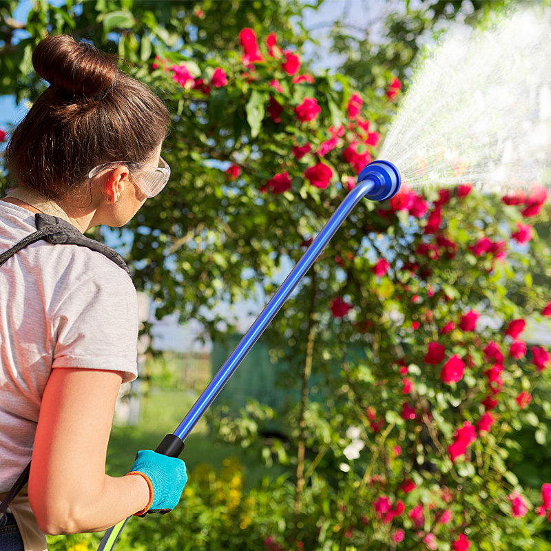 园艺浇花神器长杆水枪园林菜地浇水水管育苗喷头家用淋花浇菜花洒