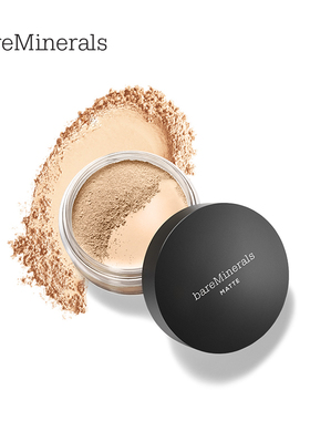 bareMinerals贝茗美国哑光养肤矿物粉底油皮亲妈持久不脱妆遮瑕6g