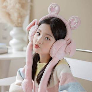 儿童耳暖可爱新款女保暖耳罩耳套秋冬季耳捂子加绒学生防冻耳套