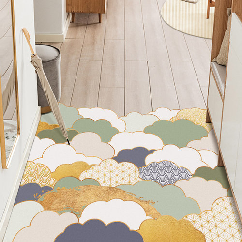 pvc可擦洗防滑进户门家用地垫