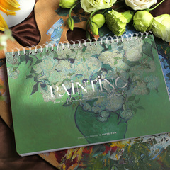 NOTE FOR 高颜值离型纸本艺术手绘A4手帐离型本手账胶带贴纸收纳菱离形本A5图鉴离行本B5加厚手账离形本